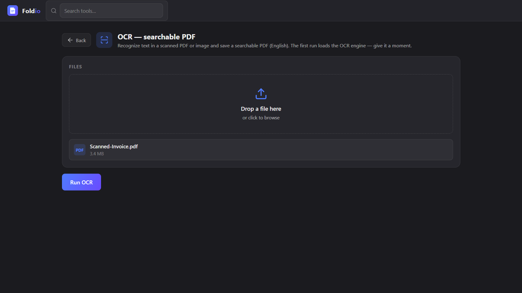 Foldio screenshot 3