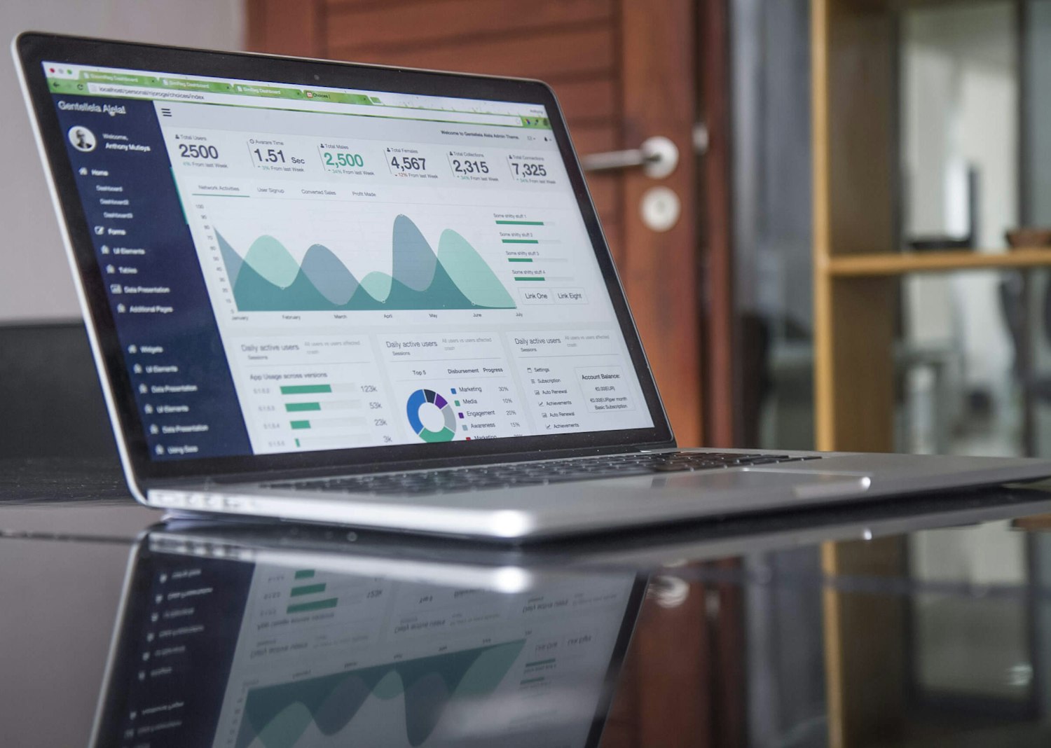 Web, software and advertising services
